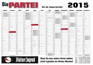Die PARTEI Kalender 2015 V 20150121