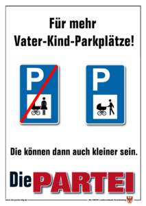 Vater-Kind-Parkplätze